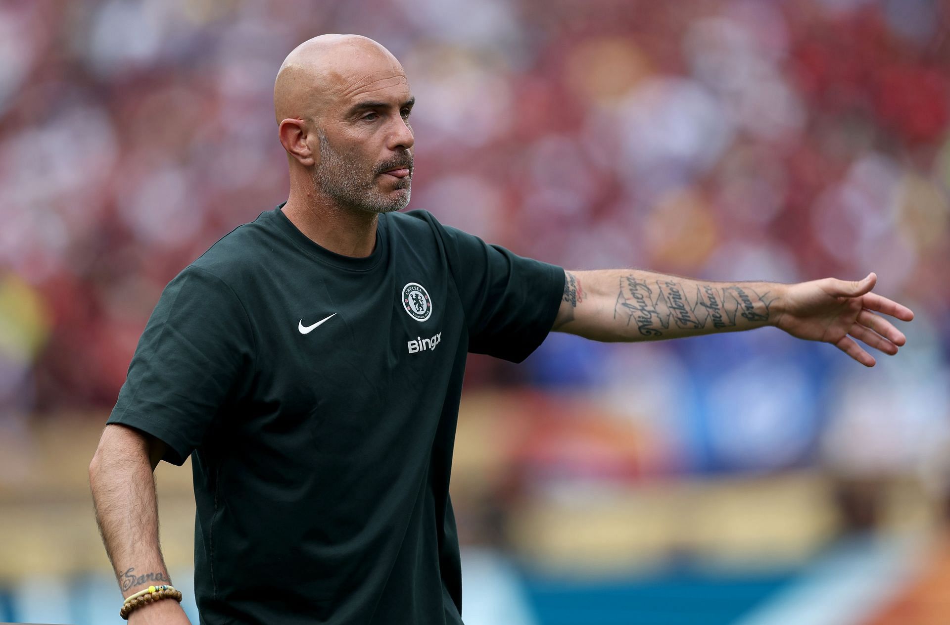 Chelsea head coach Enzo Maresca